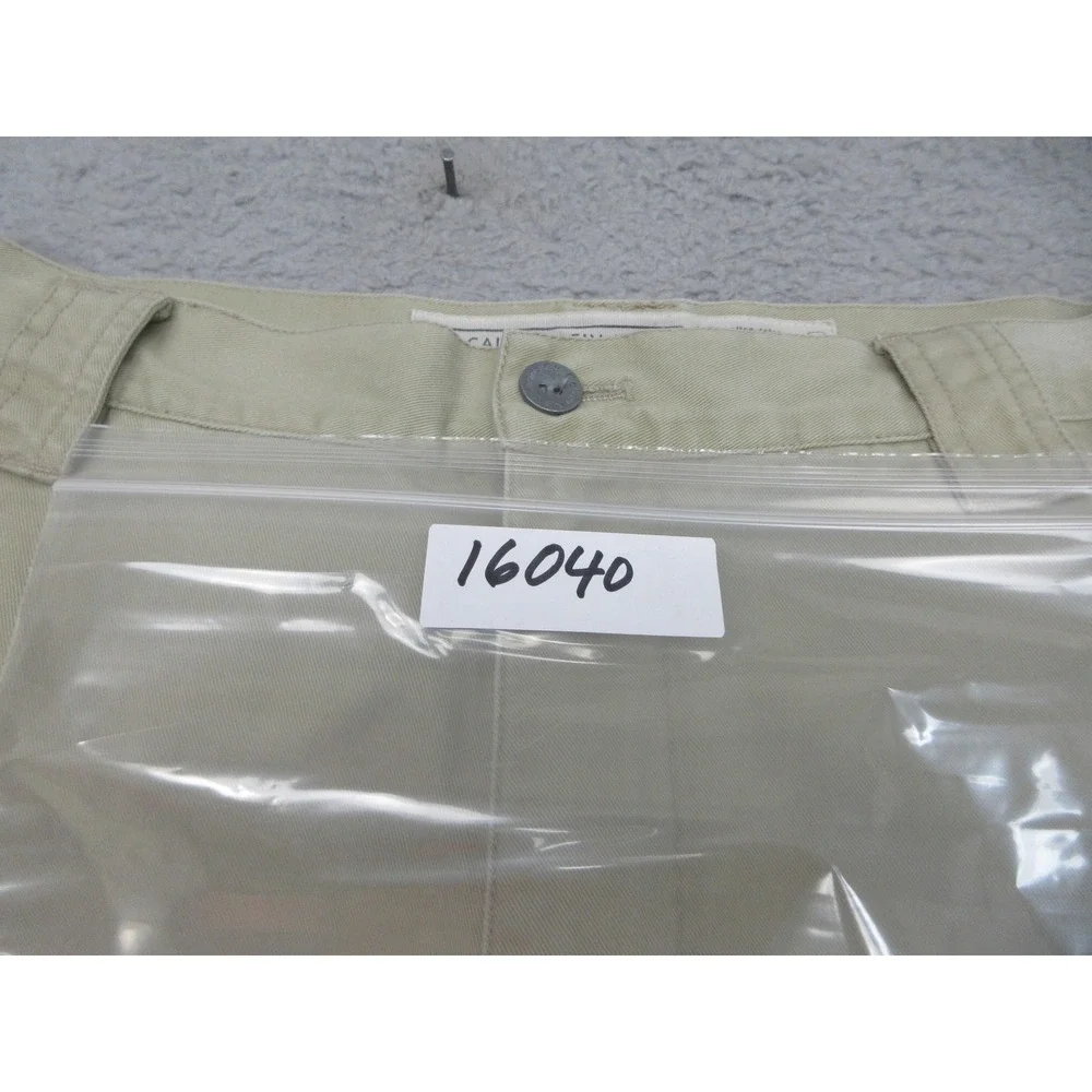 Calvin Klein Jeans GI Chino Cargo Pants Mens 36x30 Khaki Cotton Utility Workwear